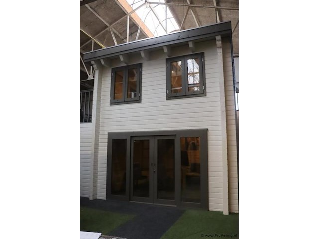 Tuinhuis (vuren) met woongedeelte en garage - 850x540x495 cm - afbeelding 23 van  39