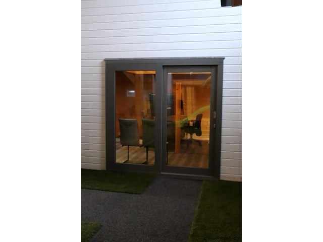 Tuinhuis (vuren) met woongedeelte en garage - 850x540x495 cm - afbeelding 35 van  39