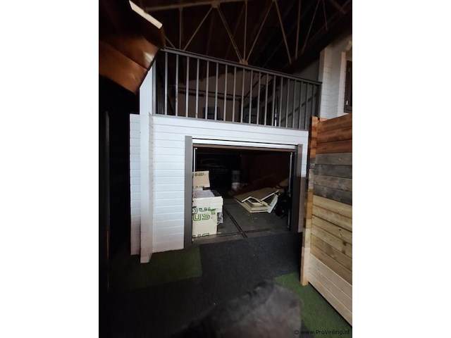 Tuinhuis (vuren) met woongedeelte en garage - 900x500x500cm - afbeelding 2 van  14