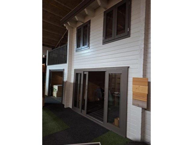 Tuinhuis (vuren) met woongedeelte en garage - 900x500x500cm - afbeelding 6 van  14