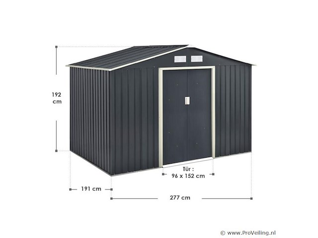 Tuinhuis xl - afbeelding 2 van  10