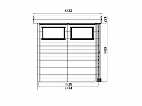 Tuinhuis - afbeelding 2 van  2