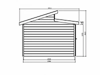 Tuinhuis - afbeelding 3 van  4