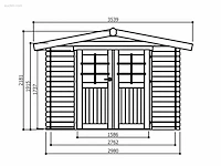 Tuinhuis - afbeelding 2 van  3
