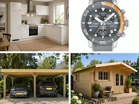 Tuinhuizen, bedtextiel en keukens
