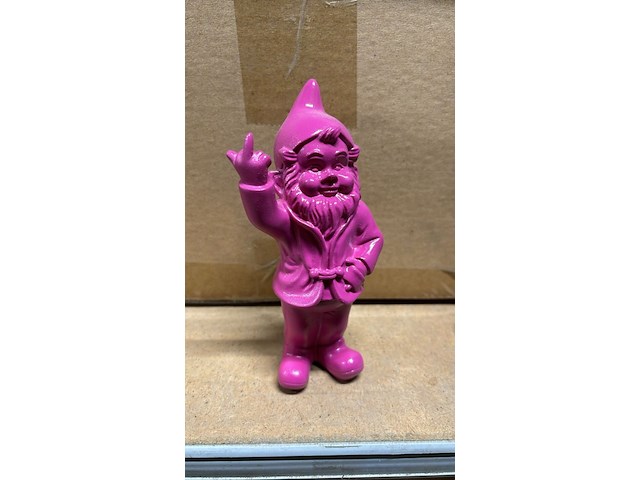 Tuinkabouter, purple - afbeelding 1 van  1