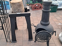 Tuinkachel en houthaktafel - afbeelding 1 van  18