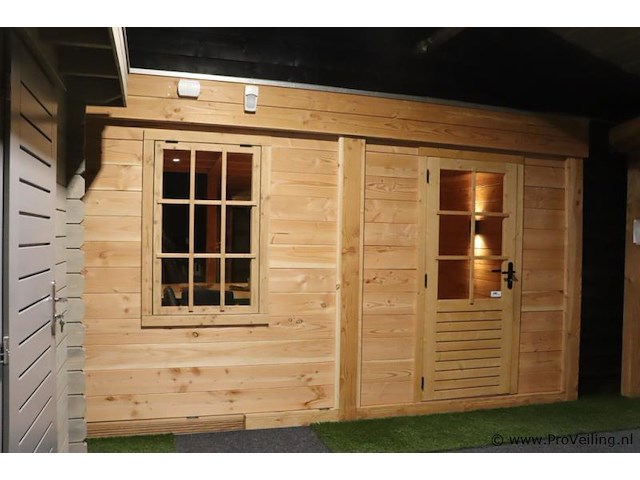 Tuinkantoor - 25m2 vloer - 630x530x254cm - afbeelding 1 van  7