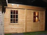 Tuinkantoor - 25m2 vloer - 630x530x254cm