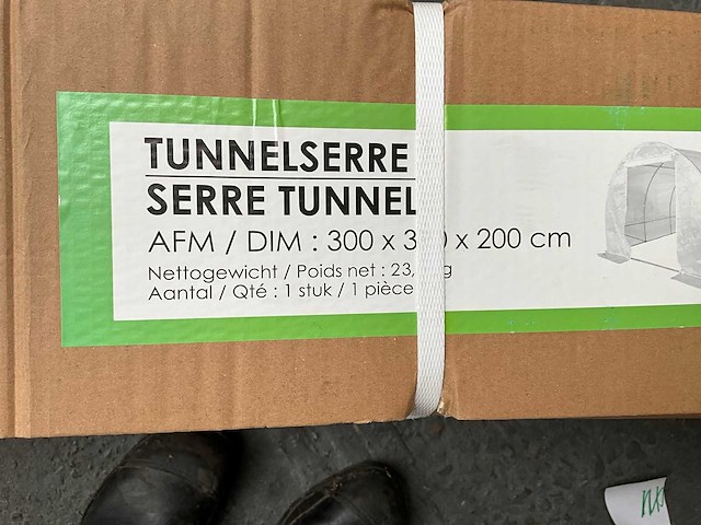 Tuinkas/ tunnelserre (2x) - afbeelding 3 van  6