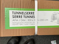 Tuinkas/ tunnelserre (2x) - afbeelding 3 van  6