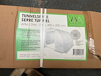 Tuinkas/ tunnelserre (2x) - afbeelding 4 van  6
