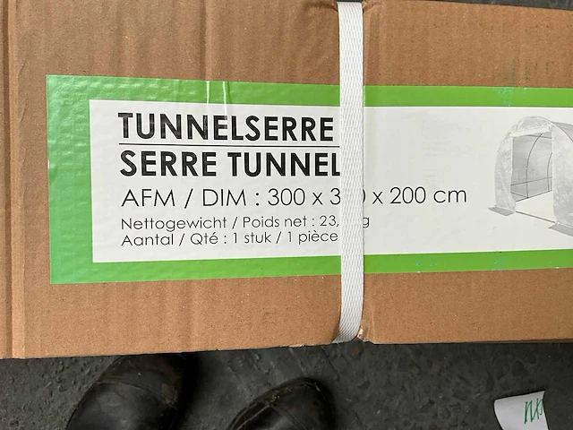 Tuinkas/ tunnelserre - afbeelding 3 van  6