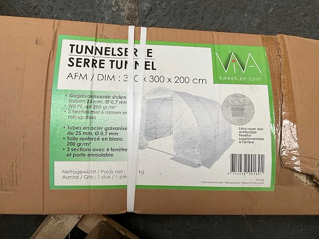 Tuinkas/ tunnelserre - afbeelding 4 van  6