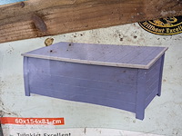 Tuinkist, 1x tuinkast en diversen, hillhout - afbeelding 4 van  8