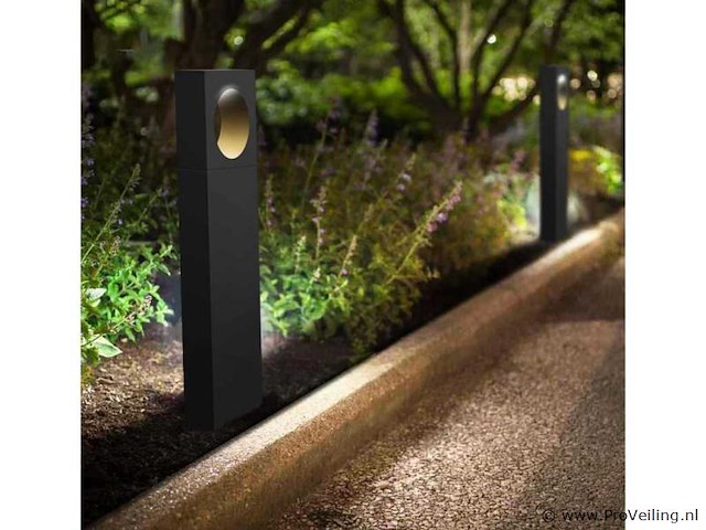 Tuinlamp - 10w – 60 cm – 3500k warm wit – sla-53 (x4) - afbeelding 2 van  5