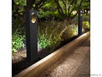 Tuinlamp - 10w – 60 cm – 3500k warm wit – sla-53 (x4) - afbeelding 2 van  5