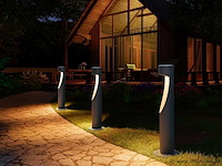 Tuinlamp - 12w – 60 cm – 3500k warm wit – sla-35 (x6) - afbeelding 1 van  5