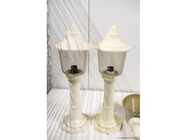 Tuinlampen (2 stuks) & wandlampen (2 stuks) - afbeelding 3 van  3