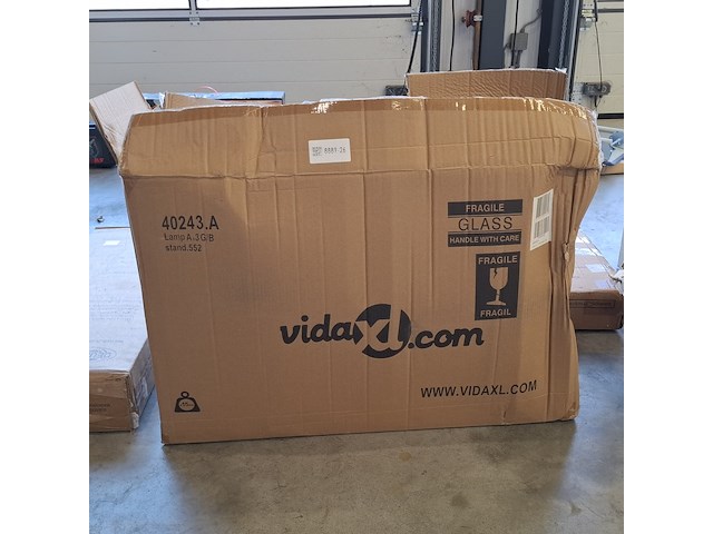 Tuinlantaarn met 3 armen, vidaxl, groen - afbeelding 3 van  4