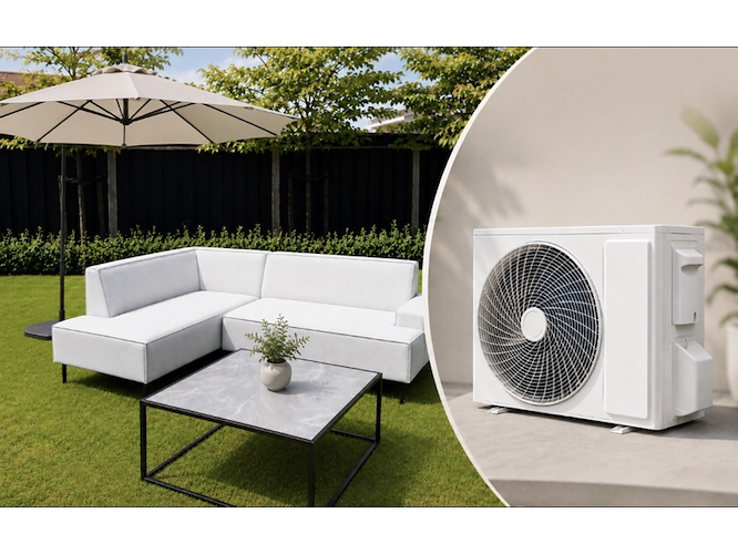 Tuinmeubels, airco's en zomerartikelen