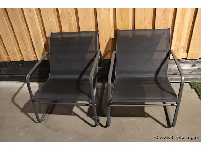 Tuinmeubelset (tafel, bankje & 2 stoelen) - afbeelding 4 van  11