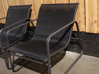 Tuinmeubelset (tafel, bankje & 2 stoelen) - afbeelding 5 van  11