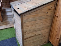 Tuinopbergkist t.b.v. containers - 100x80x120cm