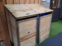 Tuinopbergkist t.b.v. containers - 100x80x120cm - afbeelding 3 van  3
