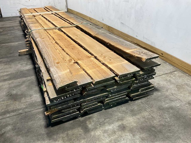 Tuinplank 500x17-26x2,5 cm (38x) - afbeelding 3 van  3