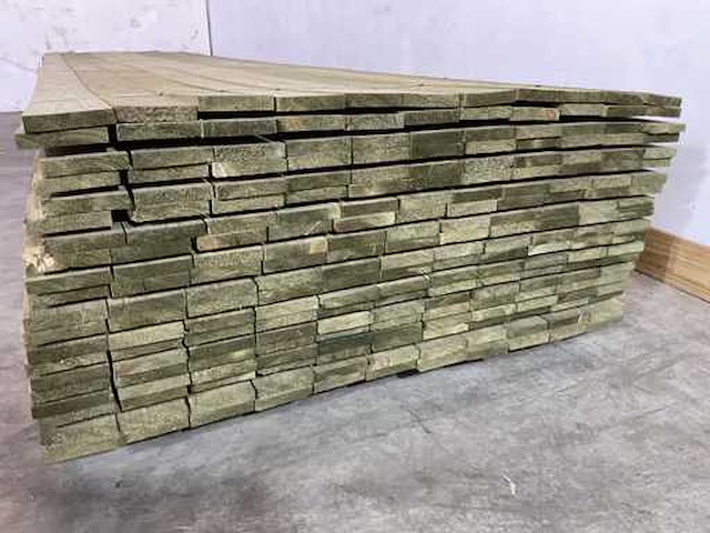 Tuinplank geïmpregneerd 420x9,5x1,8 cm (150x) - afbeelding 1 van  1