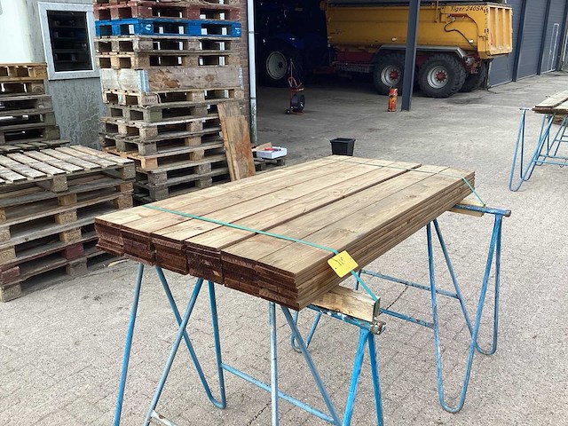 Tuinplank grenen 138x15x1790mm (48x) - afbeelding 1 van  4