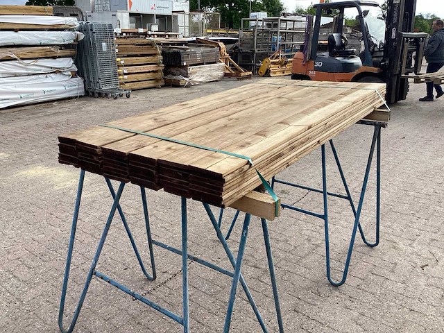 Tuinplank grenen 138x15x1790mm (48x) - afbeelding 4 van  4