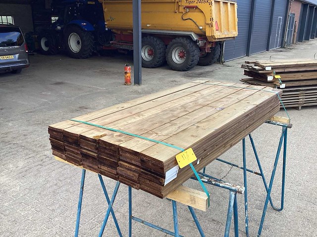 Tuinplank grenen 138x15x1790mm (84x) - afbeelding 1 van  5