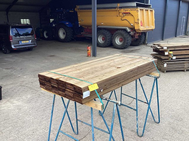 Tuinplank grenen 138x15x1790mm (84x) - afbeelding 5 van  5