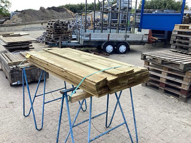 Tuinplank vuren 135x15x1790mm (62x) - afbeelding 2 van  2