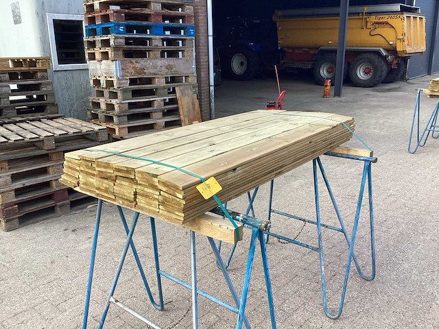 Tuinplank vuren 135x15x1790mm(70x) - afbeelding 3 van  6