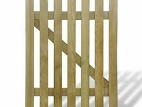 Tuinpoort - afm h100 x b60 cm (16x) - afbeelding 1 van  1