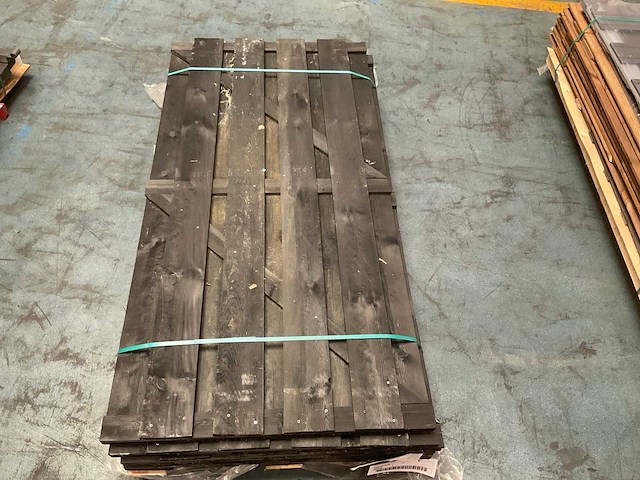 Tuinpoort 90x180 cm (5x) - afbeelding 2 van  3