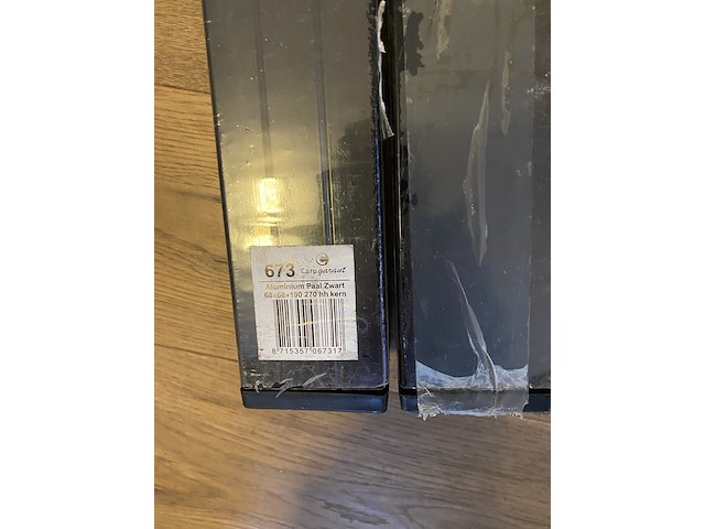 Tuinpoort met 2 palen, composiet, grijs / chroom - afbeelding 2 van  6