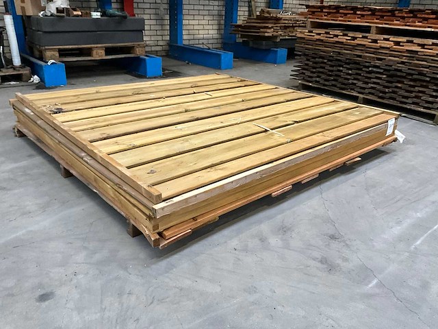 Tuinscherm 180x180 cm (5x) - afbeelding 1 van  5