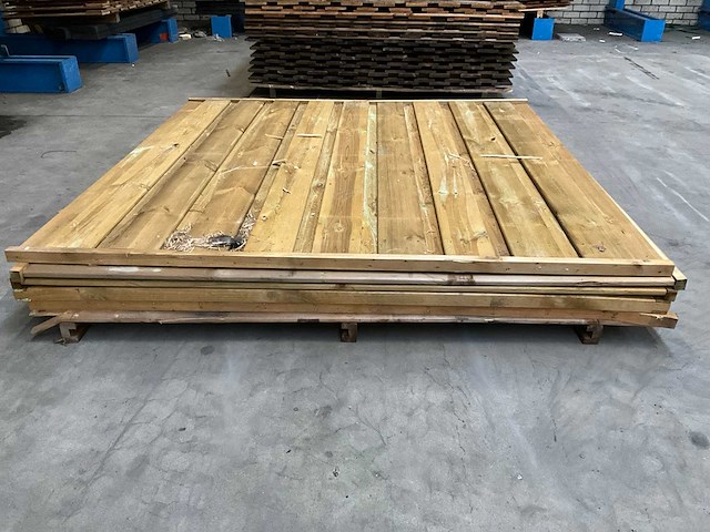 Tuinscherm 180x180 cm (5x) - afbeelding 2 van  5