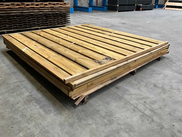 Tuinscherm 180x180 cm (5x) - afbeelding 3 van  5