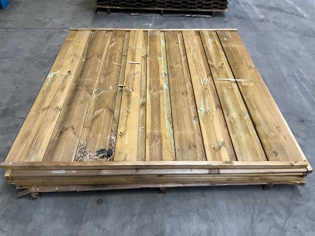 Tuinscherm 180x180 cm (5x) - afbeelding 4 van  5