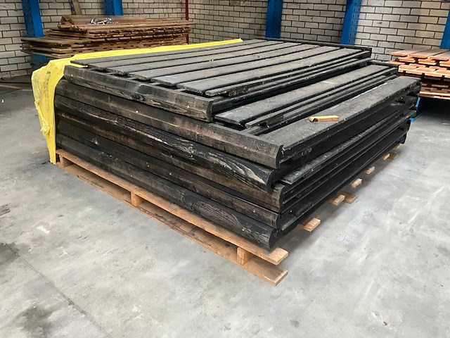 Tuinscherm 184x180 (10x) - afbeelding 1 van  6