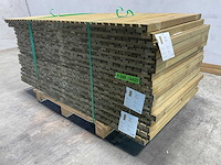 Tuinscherm elan groen geïmpregneerd 180x90 cm (10x) - afbeelding 4 van  9