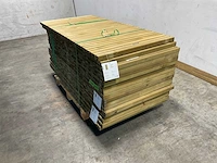 Tuinscherm elan groen geïmpregneerd 180x90 cm (10x) - afbeelding 2 van  9