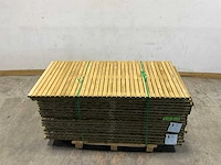 Tuinscherm elan groen geïmpregneerd 180x90 cm (10x) - afbeelding 5 van  9