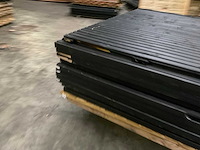 Tuinscherm "elan" zwart gespoten - 180x180 cm (10x) - afbeelding 4 van  12