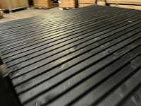 Tuinscherm "elan" zwart gespoten - 180x180 cm (10x) - afbeelding 4 van  12